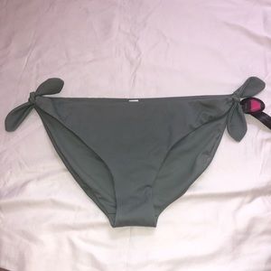 NWT Ribbed Side Tie Bikini Bottoms